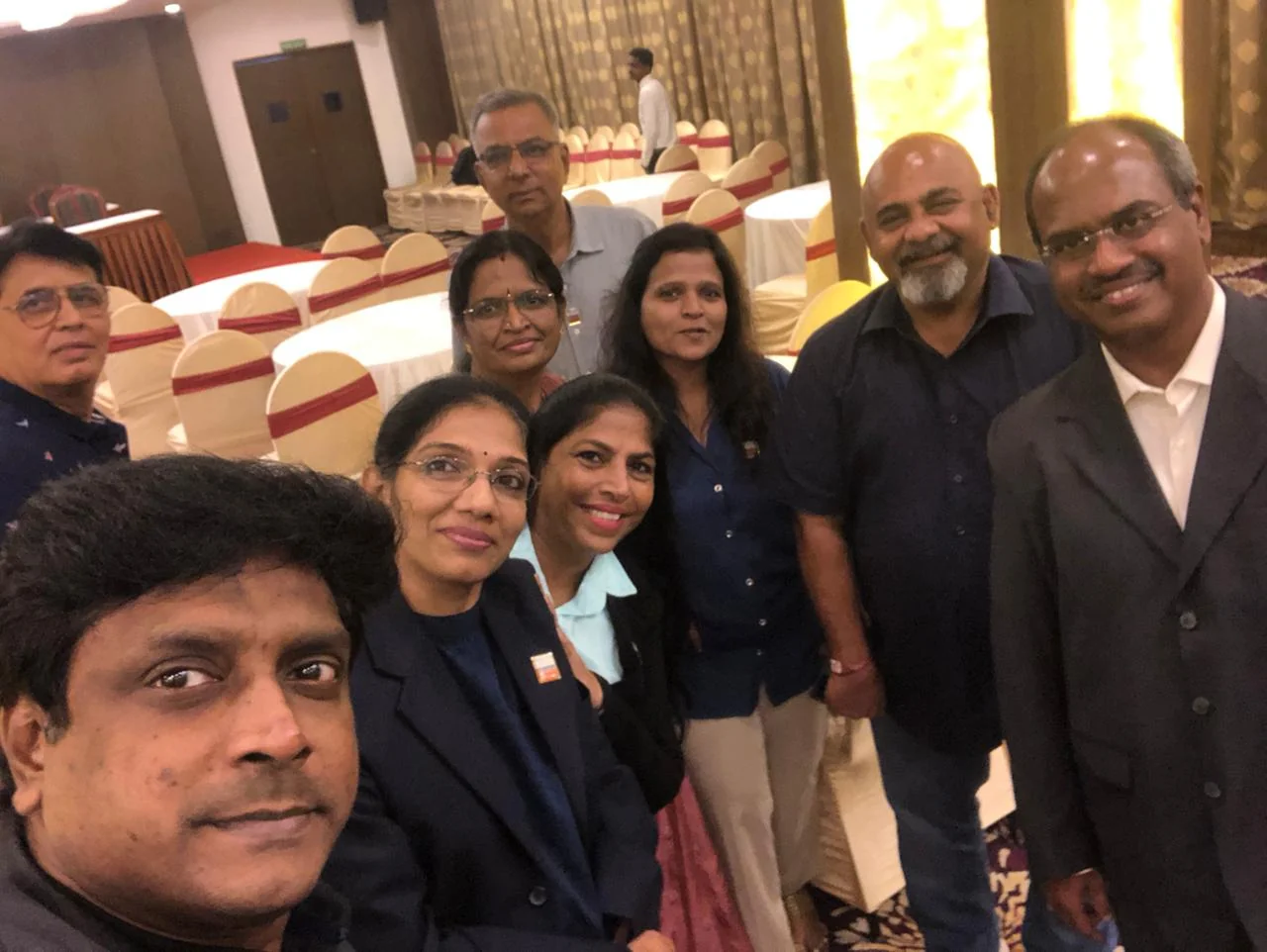 CREAA members and office bearers gathering in Chennai